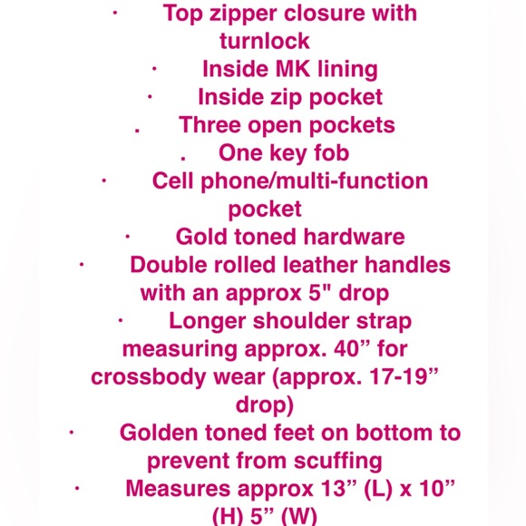 Large Smyth Michael Kors bag - Picture 10 of 10